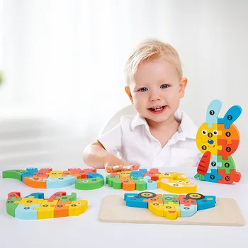 3D Dinosaur Wooden Puzzle 1