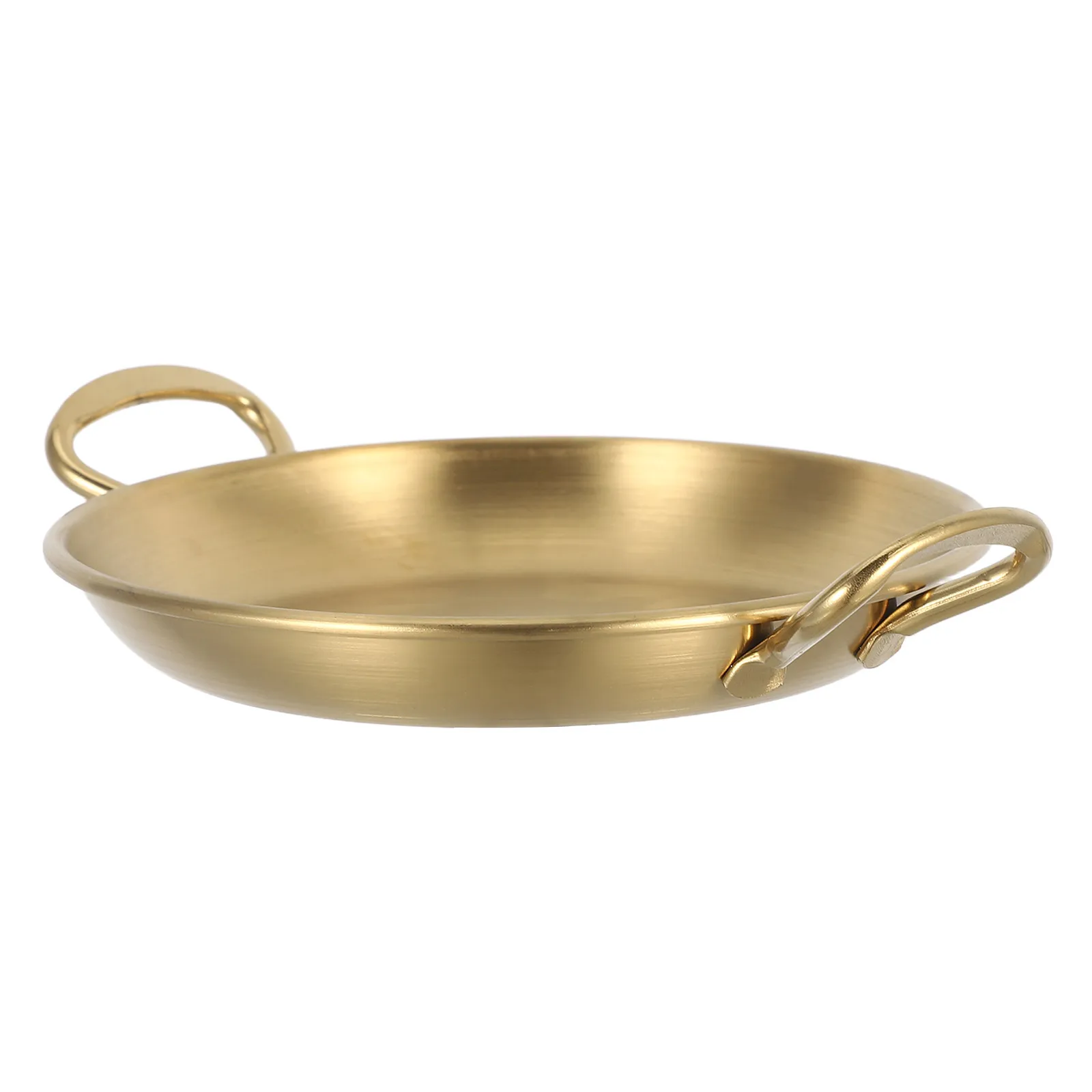 

Stainless Steel Seafood Pot Plates Round Metal Dinner Serving Dishes Home Kitchen Utensil Fruit Snack Tray Storage Board