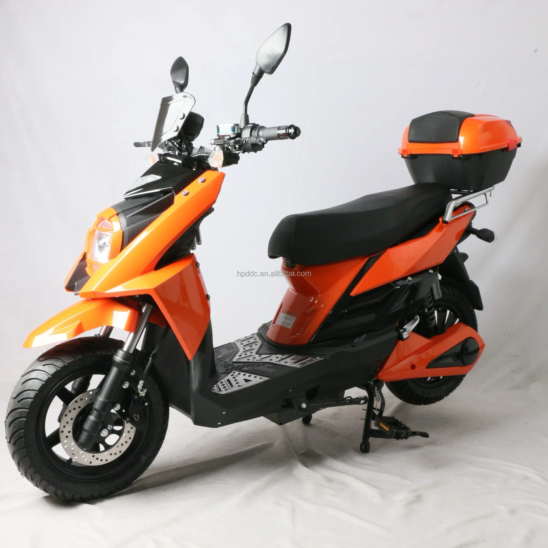 High Power 1000W Electric Motorcycle Scooter Moped 60V32Ah Brushless DC Motor Off-Road Capable City Bike for Riders