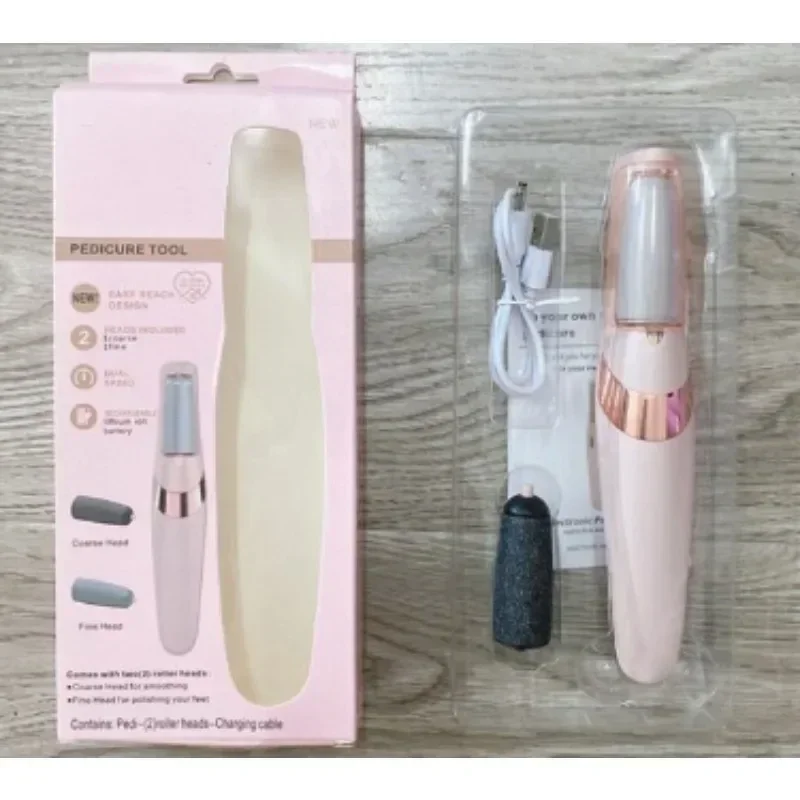 Nieuwe Voetvijl Callus Remover Professionele Elektrische Pedicure Tools Huidverzorging Voor Hakken Slijpen Schoonheid Gezondheid Dode Huid Remover