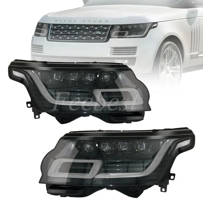 Light Emitting Diode Headlights 4 Lens Headlights Direct Upgrade Range Rover Fashion L405 2013 2014 2016 2017