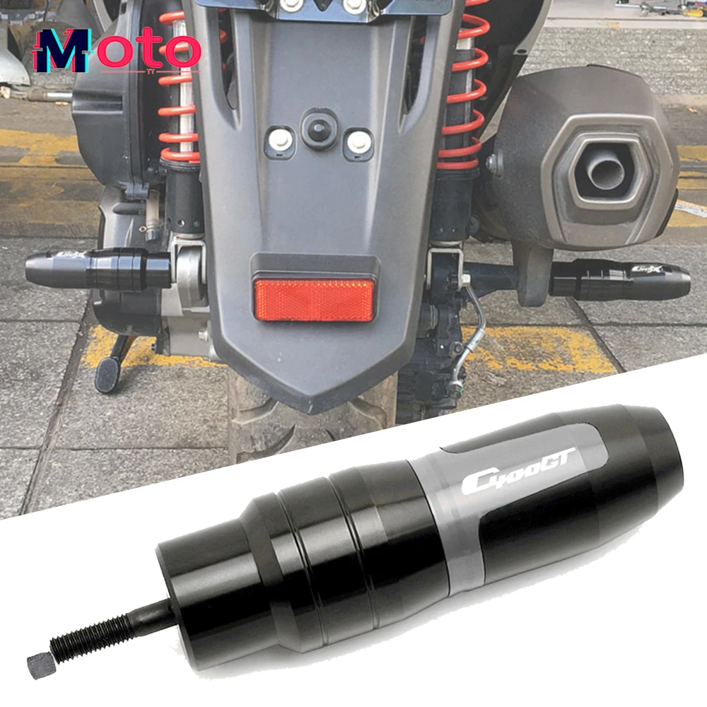 

2023 NEW Motorcycle Crash Pads Exhaust Sliders Frame Protector For BMW C400X C400GT C 400X C 400 GT 2019-2022 CNC Accessories