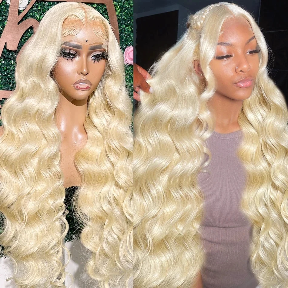 613 Blonde Wig 13x4 Lace Frontal Human Hair Wig HD Body Wave 13x6 Brazilian Remy Lace Front Wig For Women Choice