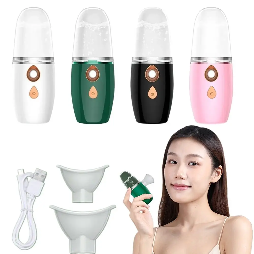 2 Nozzles Eye Beauty Instrument Large Capacity Clear Water Tank Handy Face Skin Care Tools Comfortable Double Use