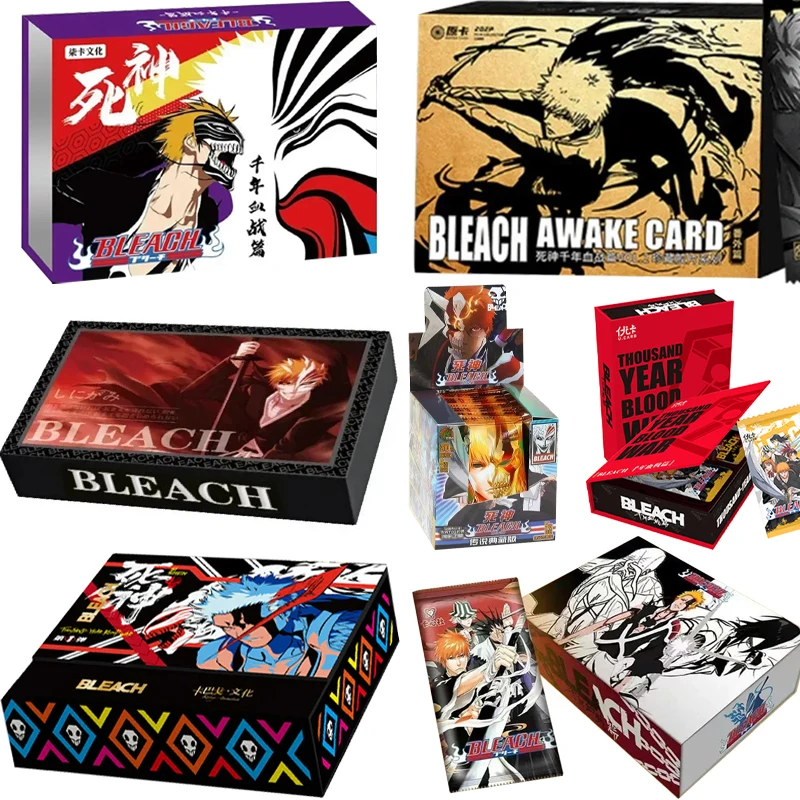 New Original BLEACH Card Kurosaki Ichigo Anime Characters TCG Card Games Card Cosplay Board Game Collection Cards Toys Xmas Gift