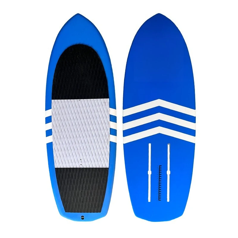 

Lightweight two-way kite board standing unpowered foot hydrofoil board slide