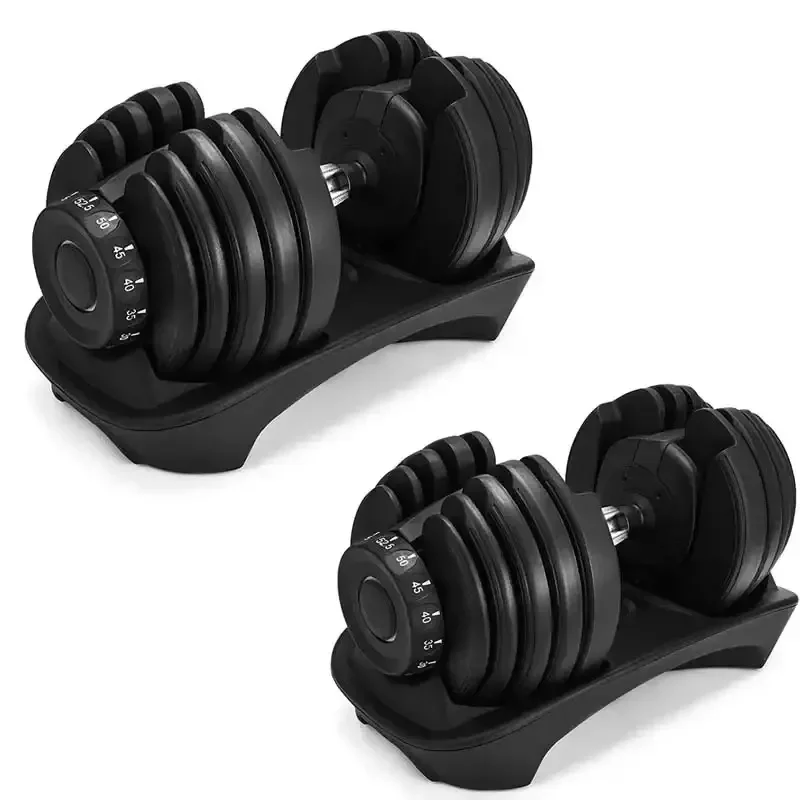 VEVOR Pro Beinstrecker 220LBS Beinstreckmaschine 24KG Verstellbare Hanteln Fitness Zuhause
