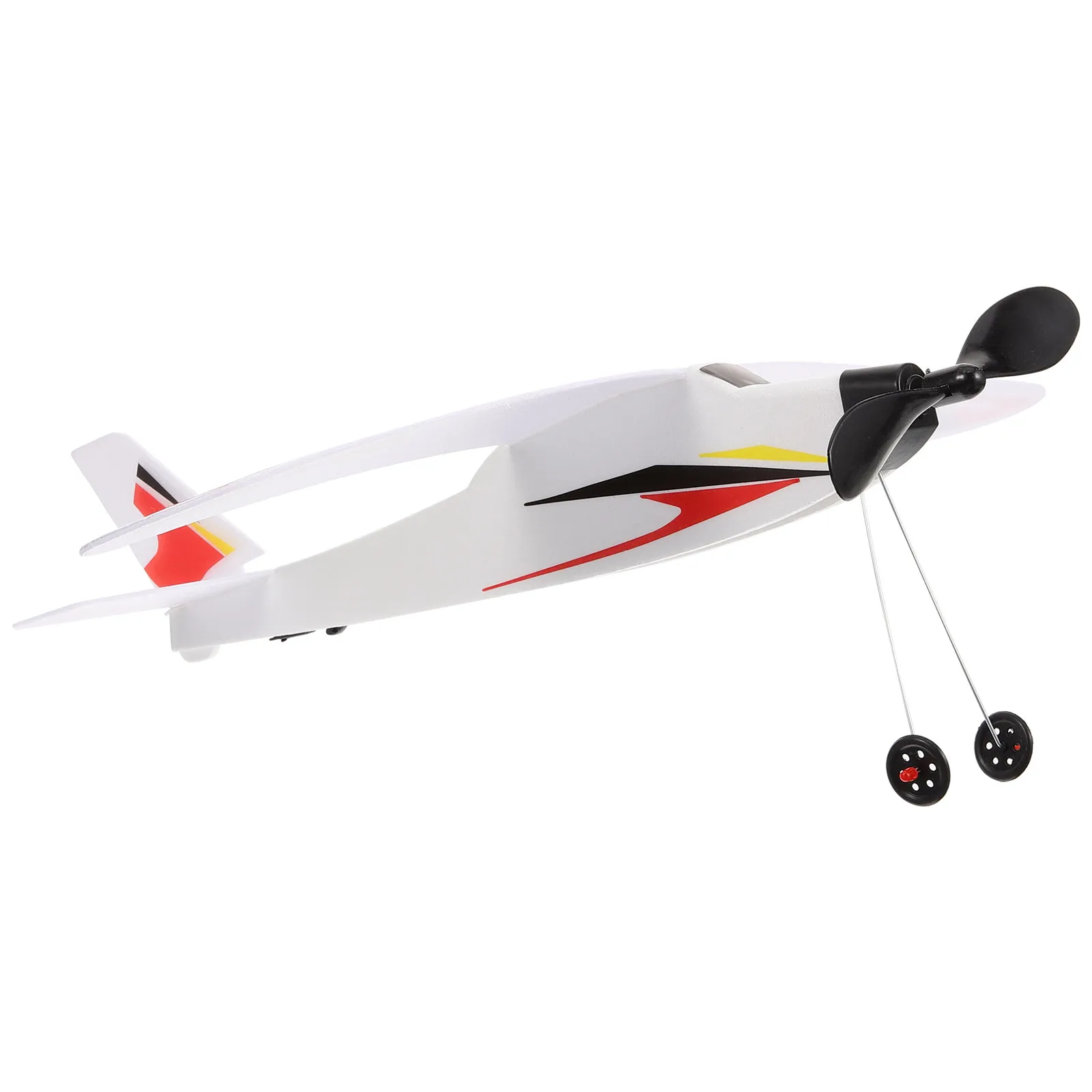 

Rubber Band Powered Glider Airplane DIY Handmade Outdoor Flying Aircraft Game for Kids Boys Fun Gift Airplane Toys