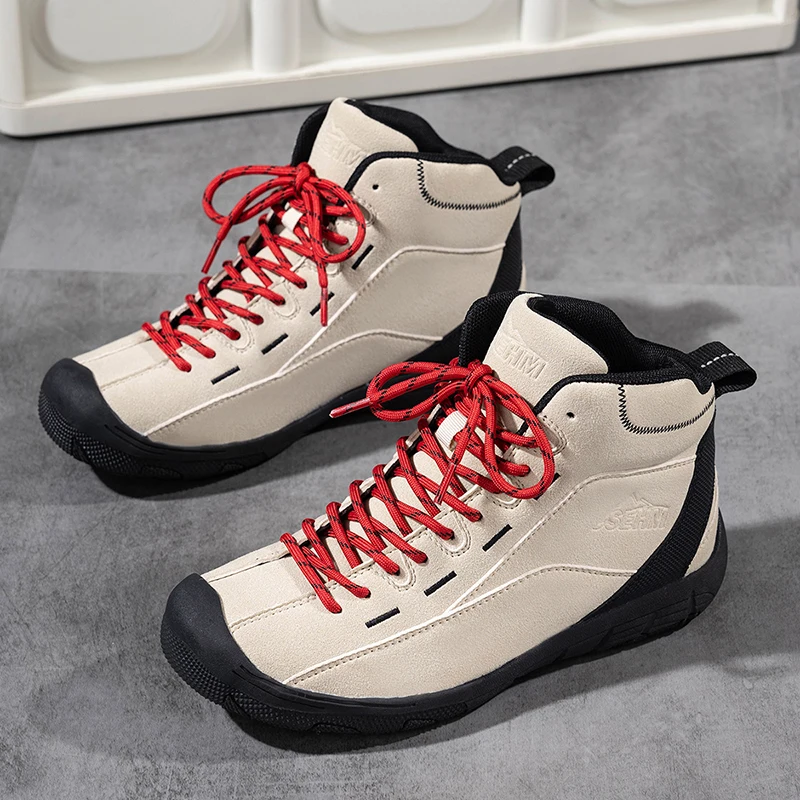 

Brand Outdoor Hiking Boots Women High Quality Women's Trekking Boots Comfort Camping Walking Shoes Woman Non-slip Mountain Shoes