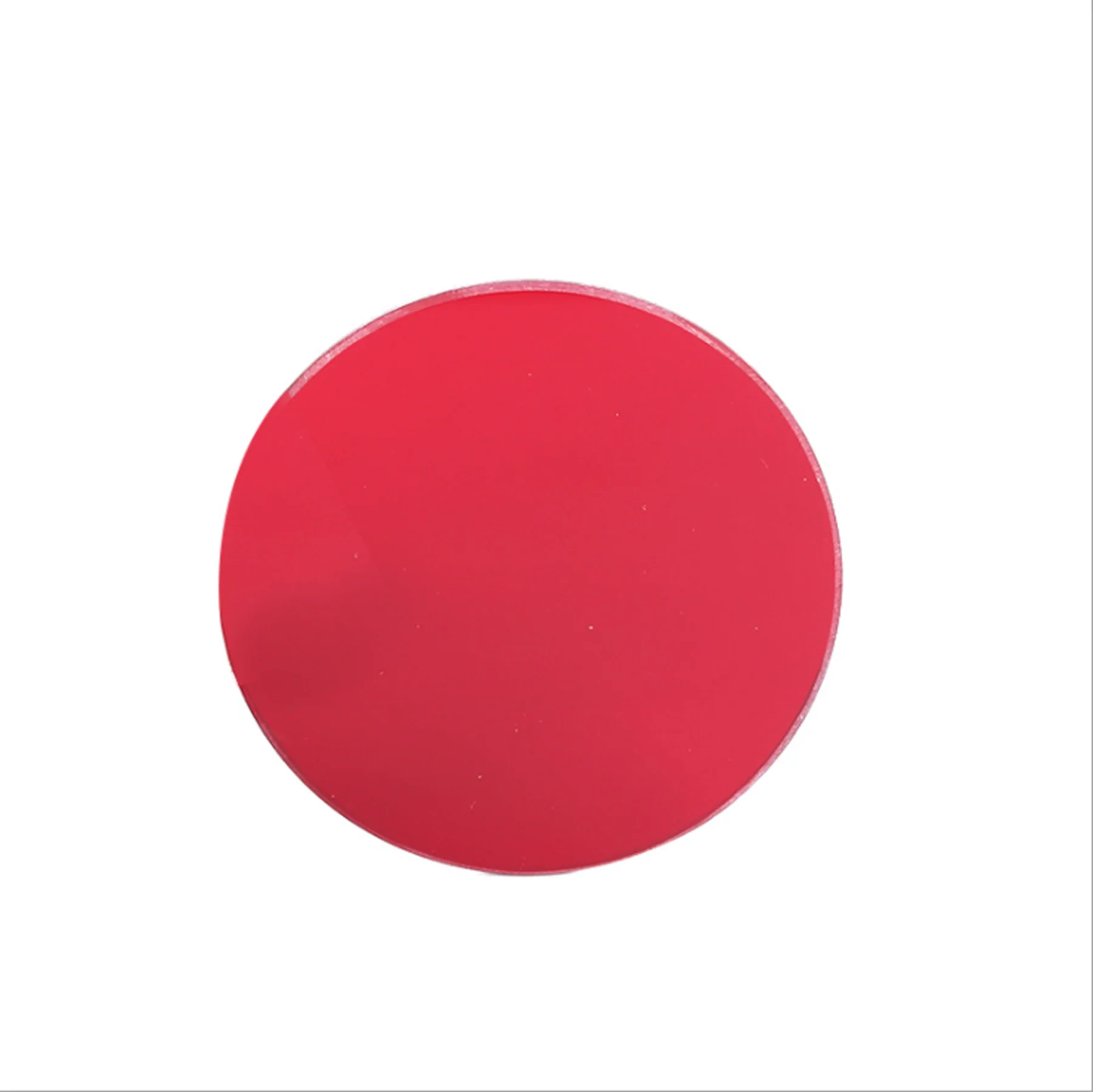 Dimensioni diametro 45mm filtro a infrarossi rotondo vetro rosso 640nm passaggio IR per illuminazione