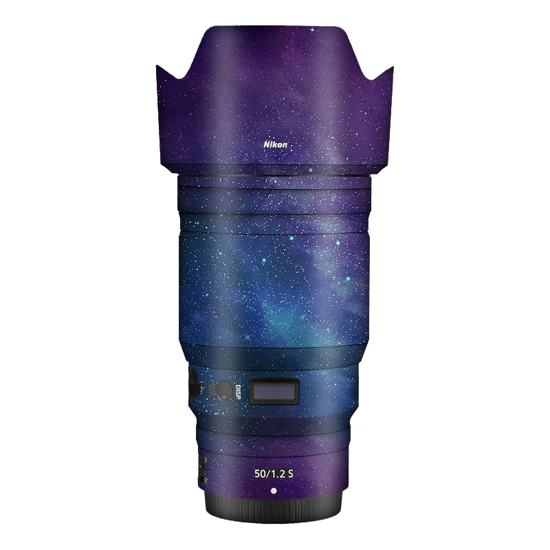 Untuk Nikon Z 50Mm F/1.2S Bungkus Kulit Stiker Lensa Kamera Film Pelindung Antigores Z50mmf1.2 Penutup Tahan Air Stiker