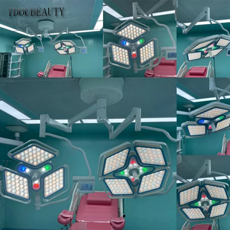 98Ra Hospital Single Head Double Head 160000Lux Green Endo Best Quality Led Operation Theater Light Shadowless Surgical Led Lamp