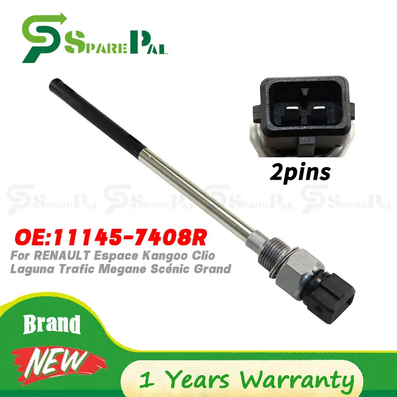 111457408R 2pins Engine Oil Level Sensor For RENAULT Espace Kangoo Clio Laguna Trafic Megane Scénic Grand 1996-2009 8200670537