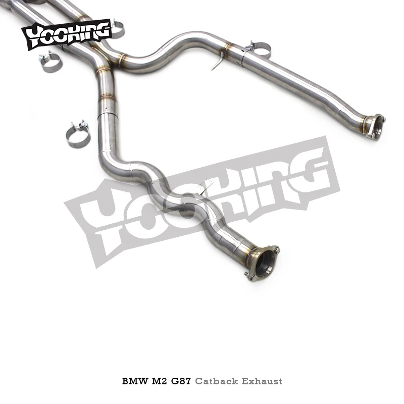 Custom Catback Exhaust For BMW M2 G87 2023+ Newest Design Stainless Steel Pipes Muffler Exhaust System Escape