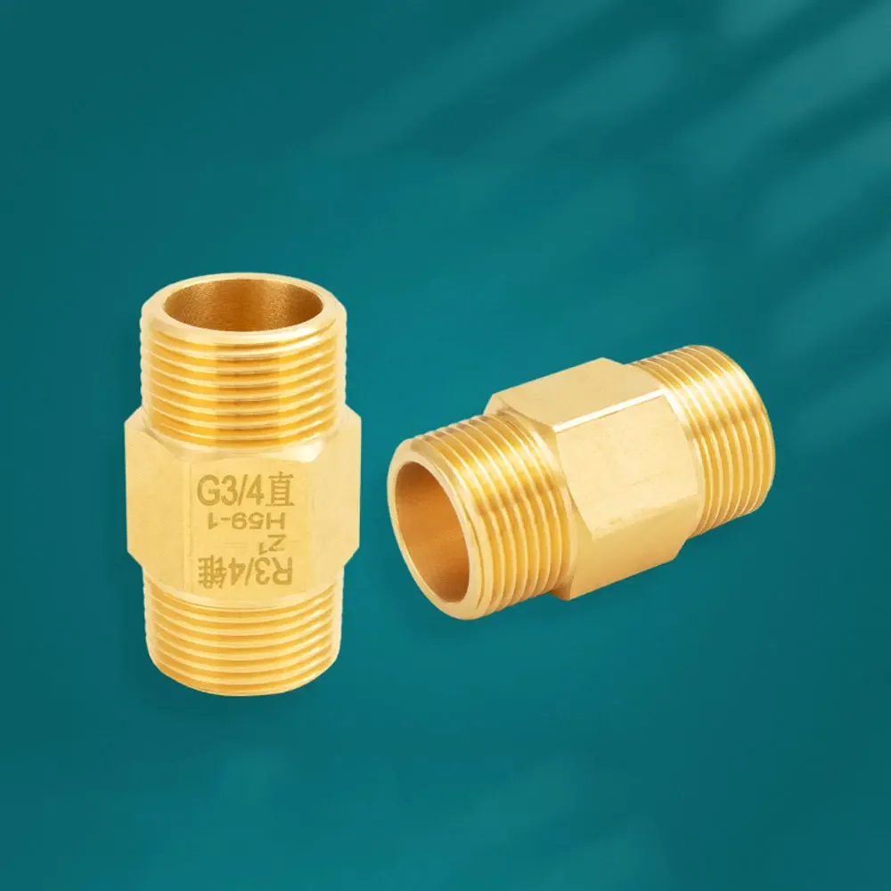 Brass Joint Male BSPP To Male BSPT 3/4