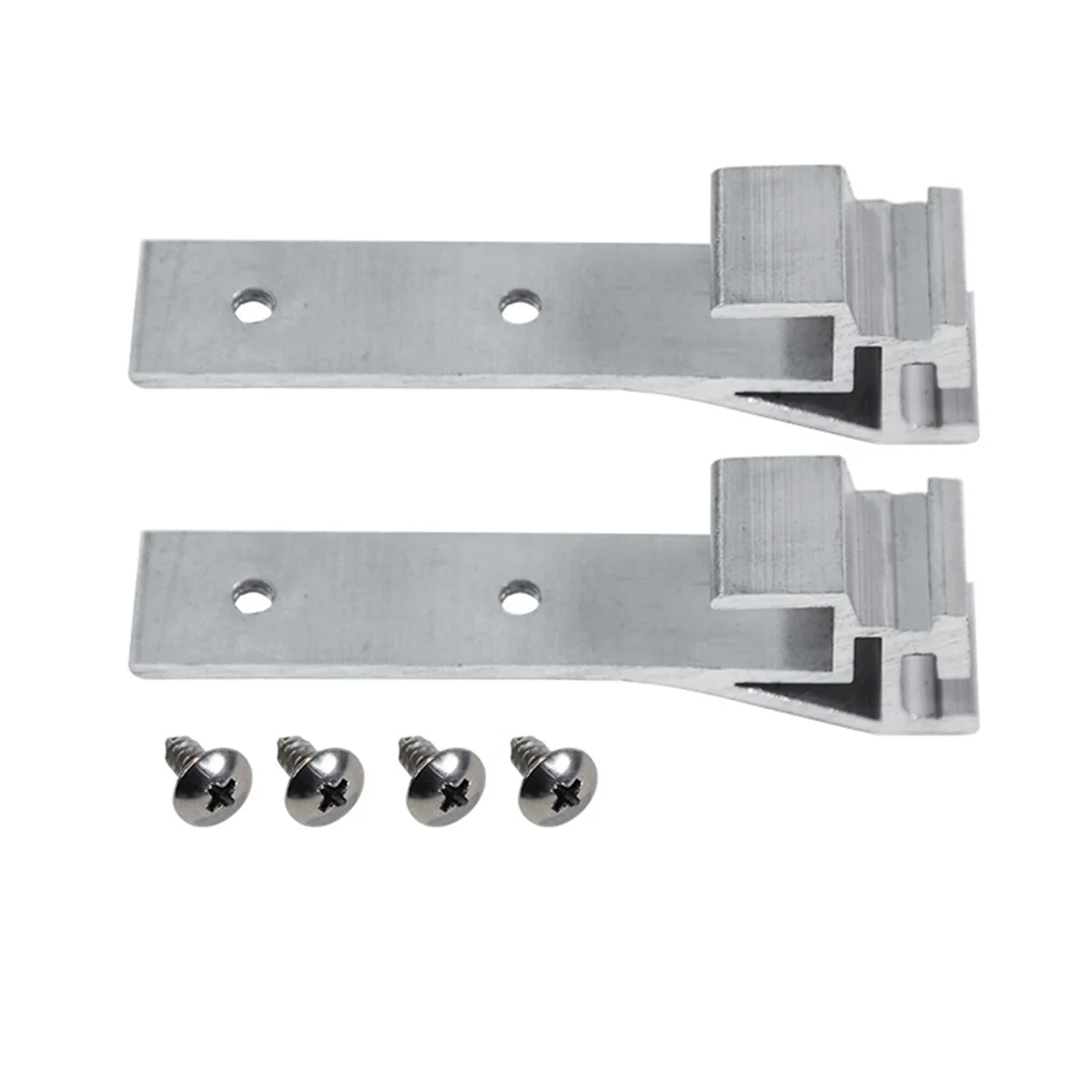 Extension Plate Link Buckles Alloy Rail Joint Sliding Buckles Connecting Hook for Camping Table Accessories Style 2