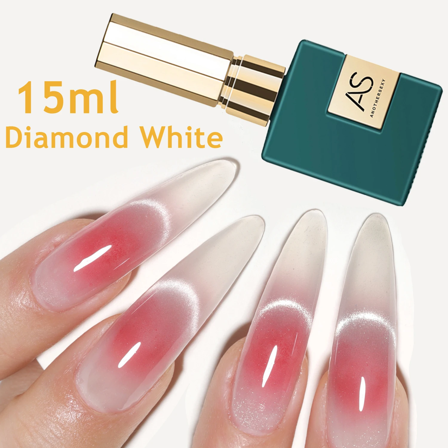 

Горячая новинка: Прозрачные стеклянные бусины для гель-лака «Кошачий глаз» (белый кристалл) – для использования с гель-лаком, материалы для маникюра, вернис.