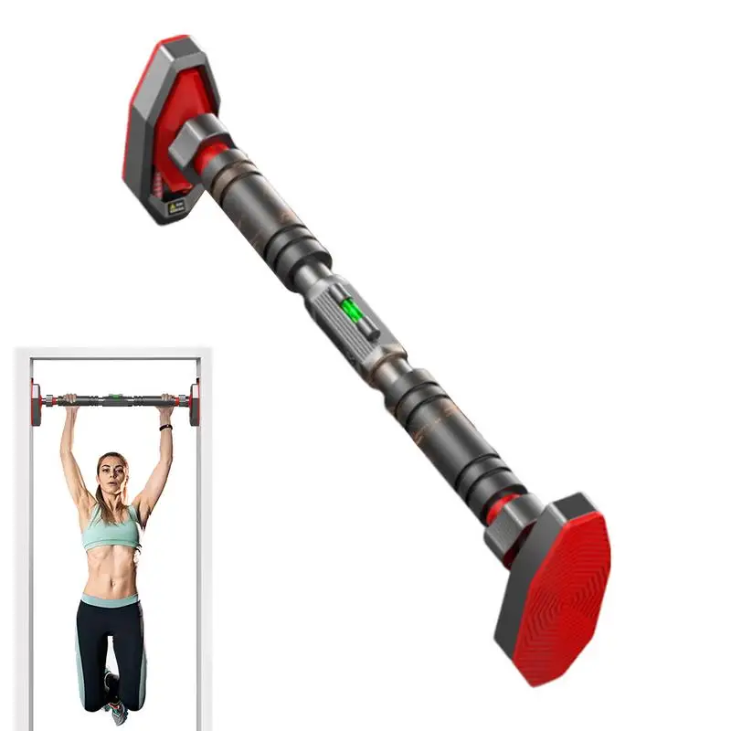 Horizontal Bar Fitness Non-Slip Telescopic Horizontal Bar Fitness Training Bar Chin Up Bar Home Pullup Bar Doorway Indoor Sit Up