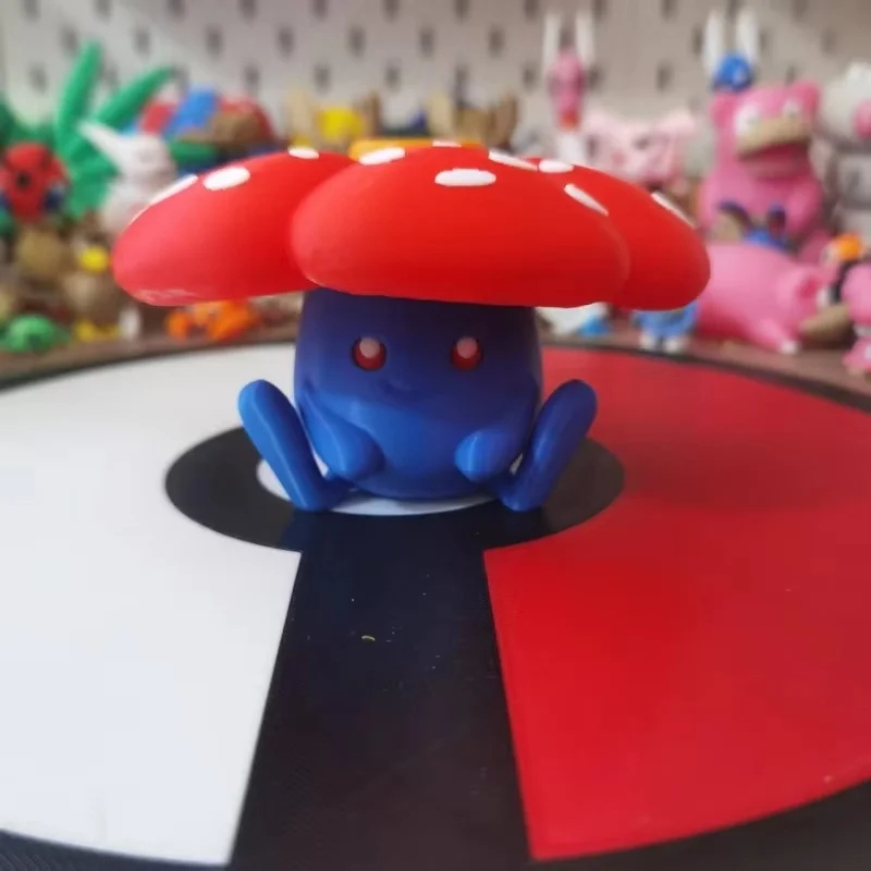 Oddish Gloom Vileplume Anime Figuren Aandeel Wereld 1:20 Diy 3D Afdrukken Stripfiguur Kawaii Desktop Model Speelgoed Jongens Geschenken