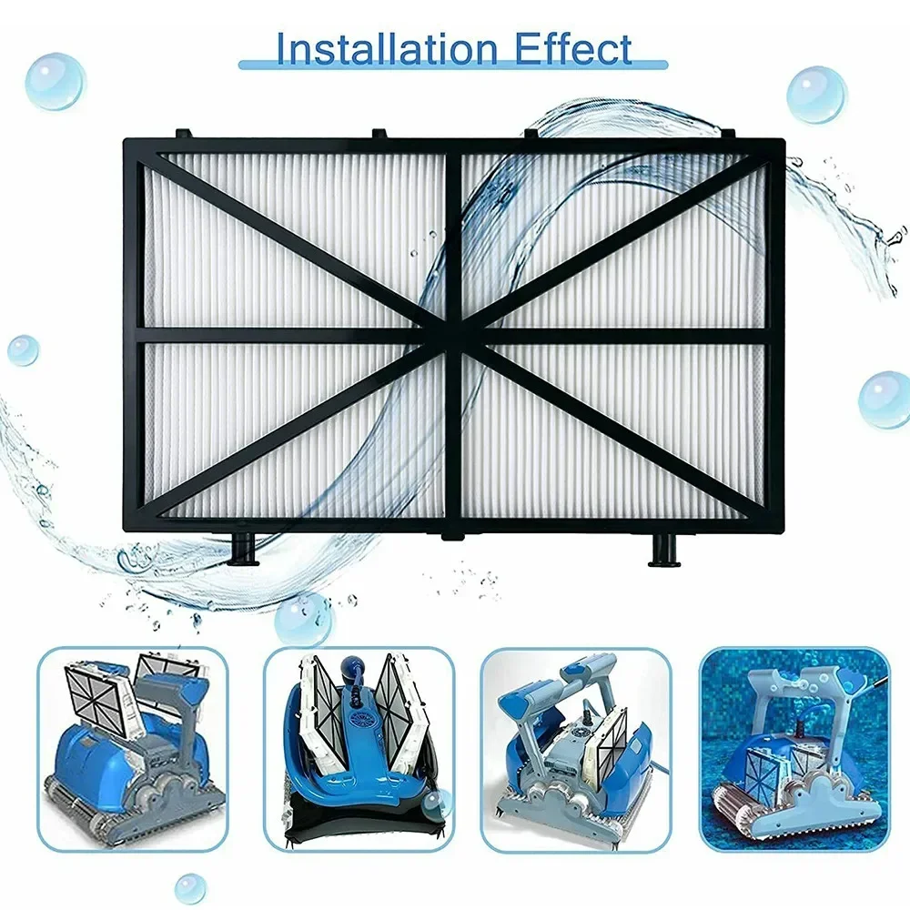 4* Filtry basenowe 9991432 -R4 Filtr do odkurzacza Maytronics Dolphin Ultra-fine Filter Element Panel Zamiennik przystawki
