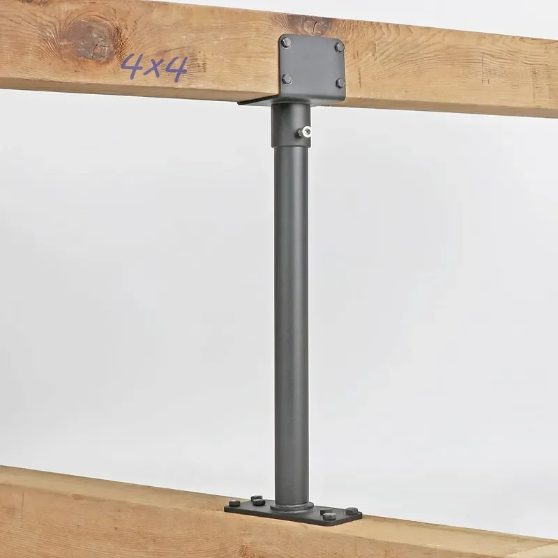 Pergola Roof Riser Beam Bracket Heavy Duty Stainless Steel Support For Outdoor Gazebo Patio Garden Deck Construction 1 Pack
