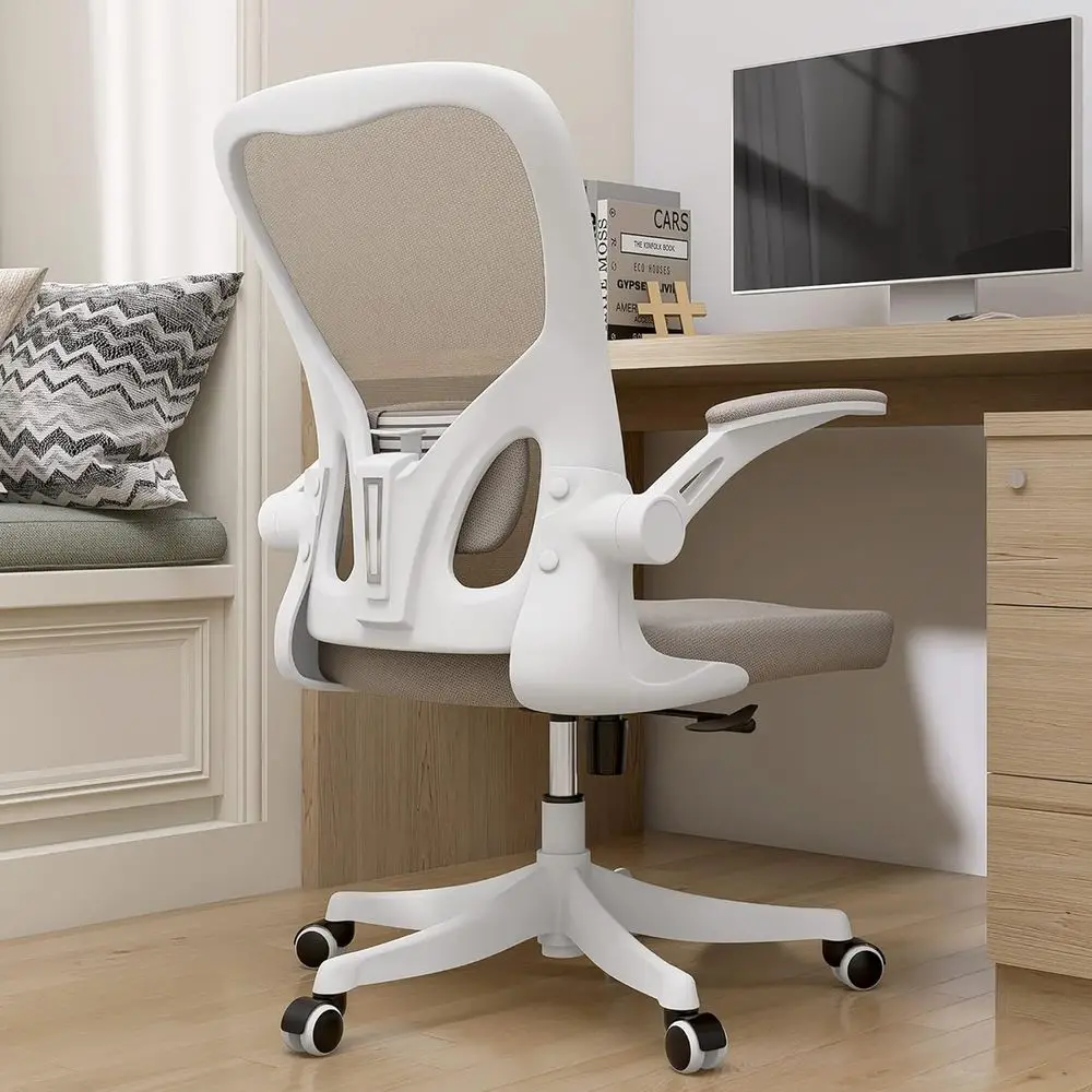 Ergonomic Oice Chair, 90°-125° Back Home Desk Chair with 360° Swivel & Mute Wheels, High Back Mesh Computer Chair or Adults with