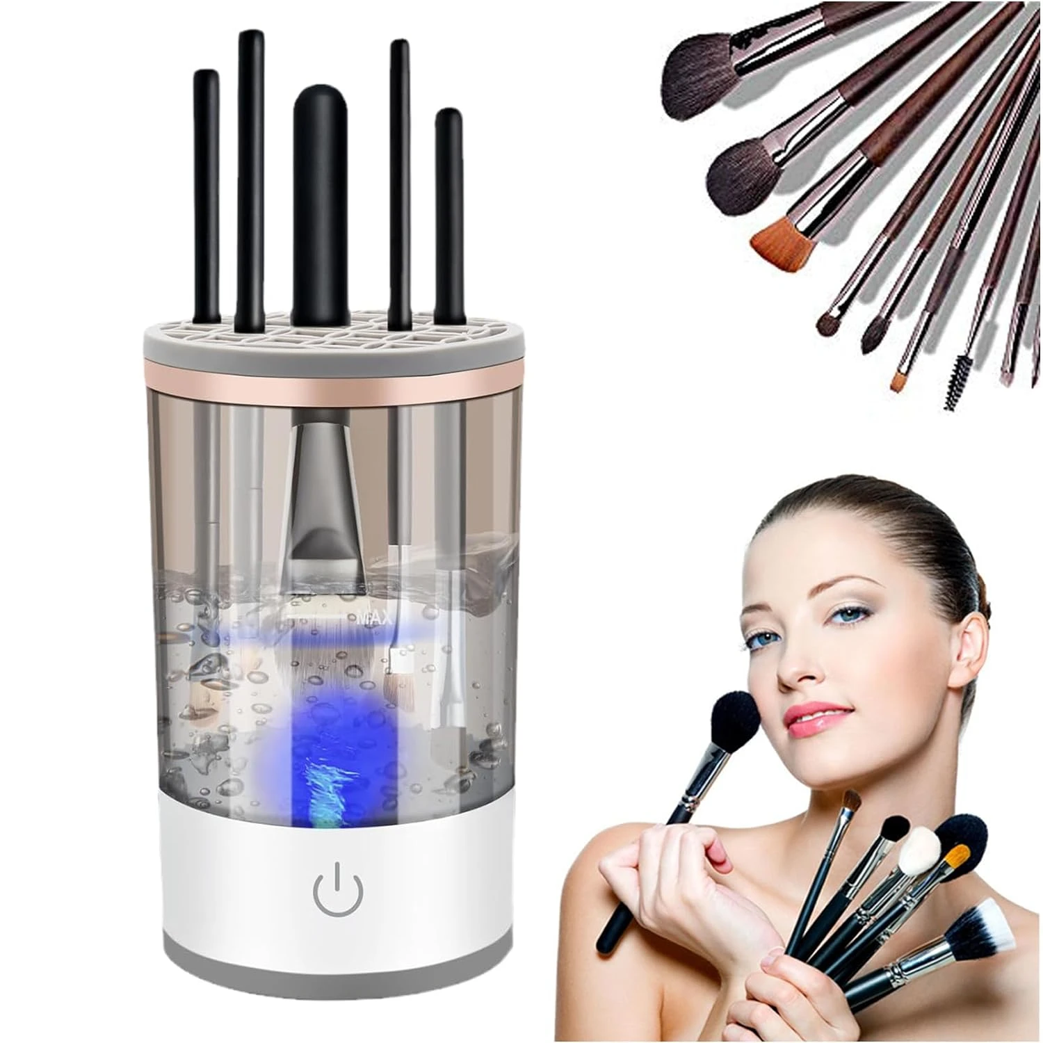 Top-Quality, Expert-Recommended Vels Makeup Brush Cleaner: Convenient and Effective Upgrade for Flawless Application - Essential