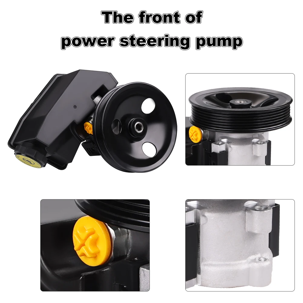 OEM# 20-38771 Power Steering Pump with Pulley For Jeep Wrangler TJ Power Steering Pump For Jeep Cherokee L6 4.0L Car Accessories