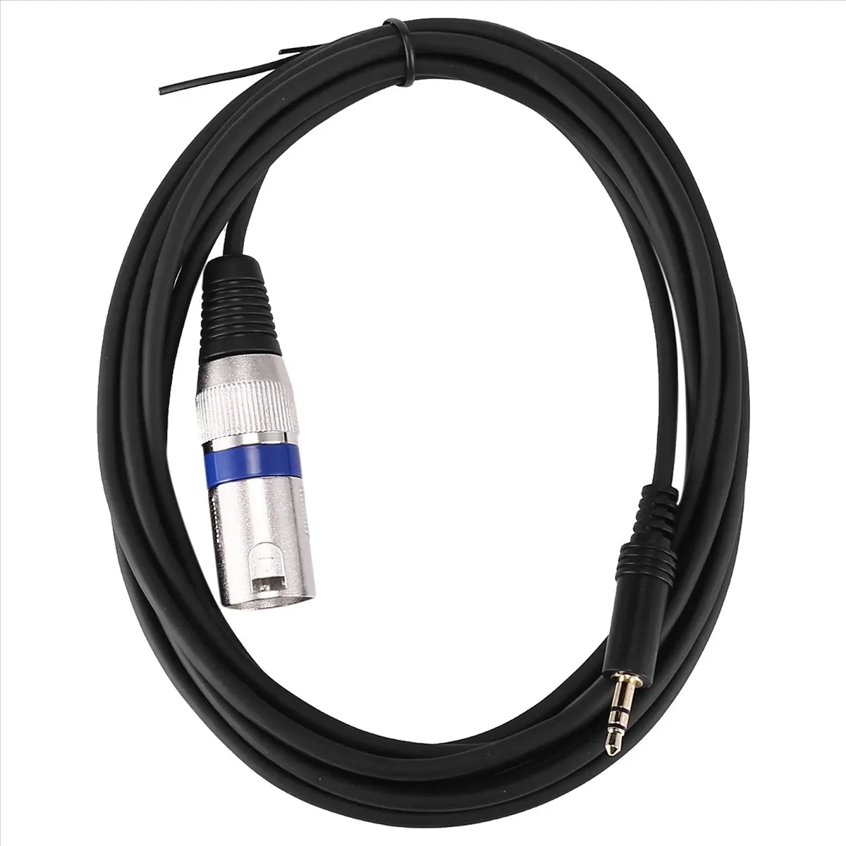 AA80 3 Meters 3.5mm Stereo Jack Plug to 3 Pin XLR Male Cable Microphone Audio Record