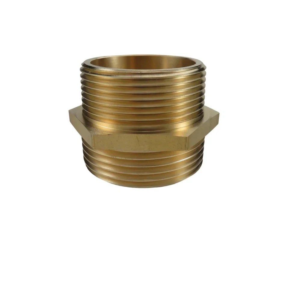 Brass Fire Hose Connector For Firefighting High Pressure Fitting NPT NST Adapter Hose Connector Connects Two Female Fittings