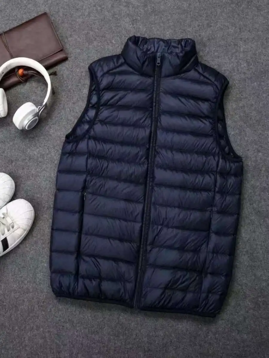 

Pad Vest for Autumn Winter Ultra-Light down Cotton Vest ex Casual Versatile Vest