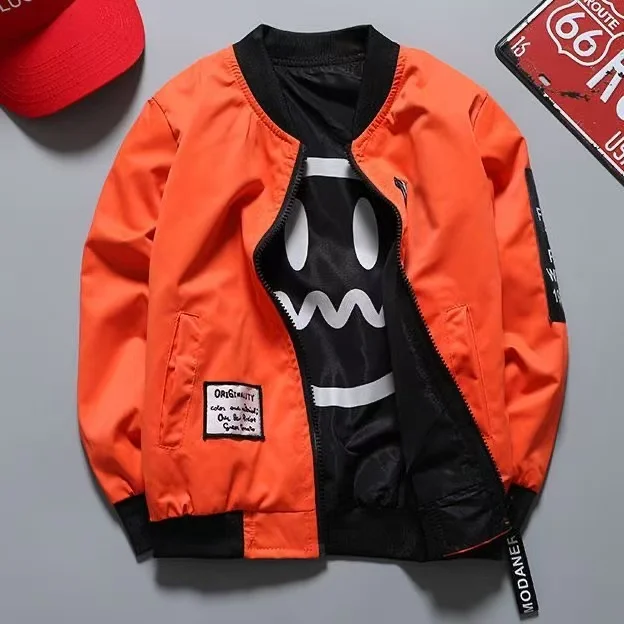 New  Boy Jackets Two Sides Wear  Kids  Coats  Baby  Children Outerwear Spring   2026-WT004