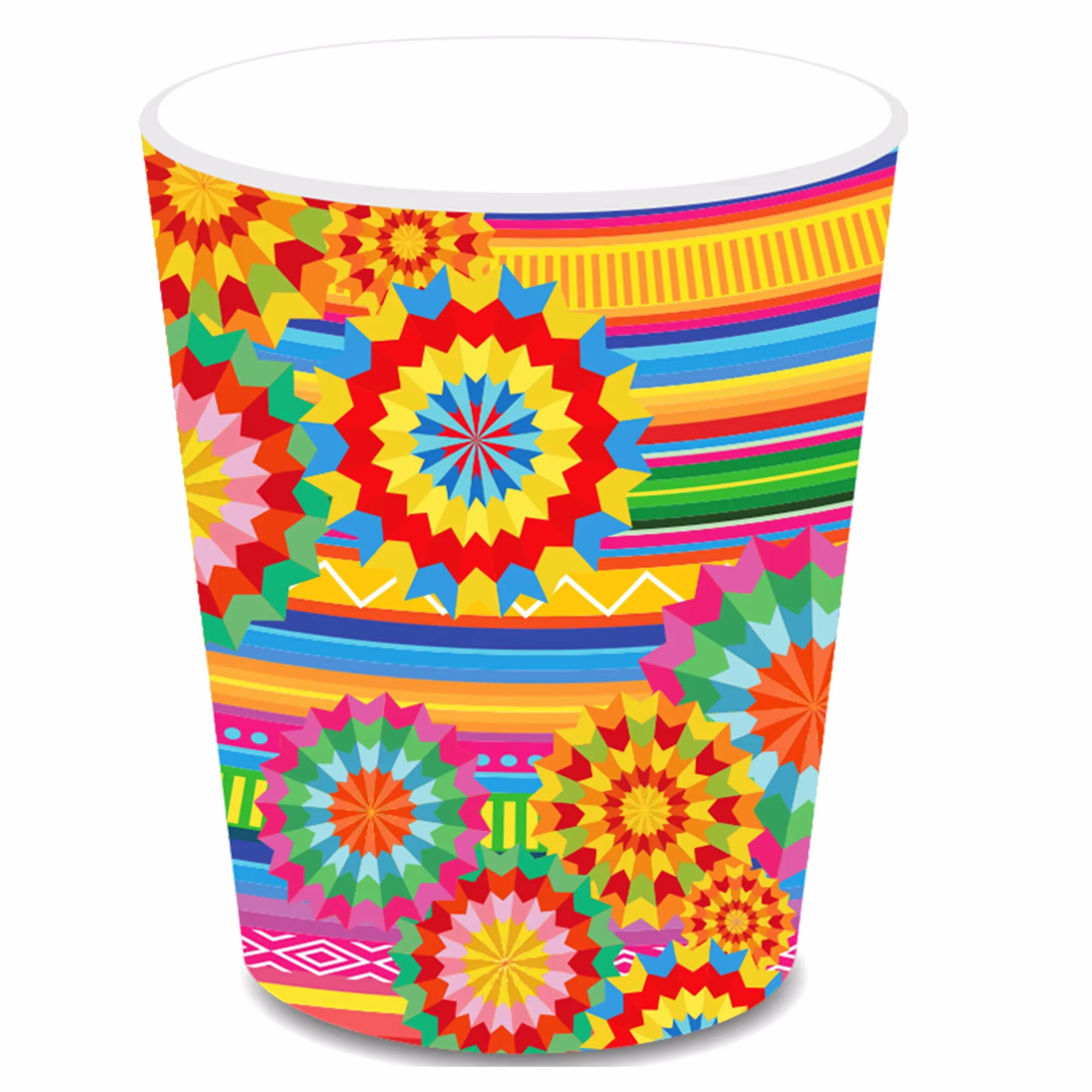 Mexican Fiesta Party Disposable Tableware Sets Paper Plates Cups Napkins Mexican Cinco De Mayo Party Dinnerware Decor