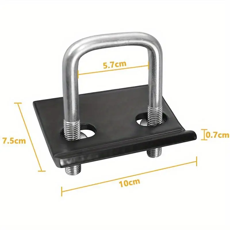 1pc Heavy Duty Hitch Tightener for 125in and 2in Tow Trailer Hitches U Bolt Ball Mount Stabilizer Wobble Carrier Anti Rattle view 2