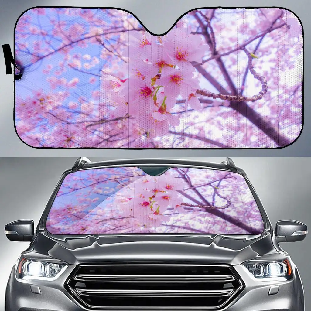 

Sakura Flower Japan Car Sun Shades Amazing Gift Ideas T042020