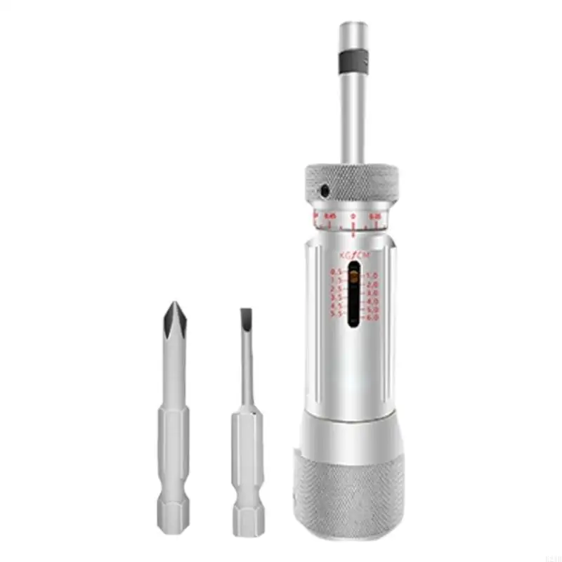Multiple Torques Screwdriver Adjustable Setting High Visibilities Scale Metal Shank For Electronics Maintenance