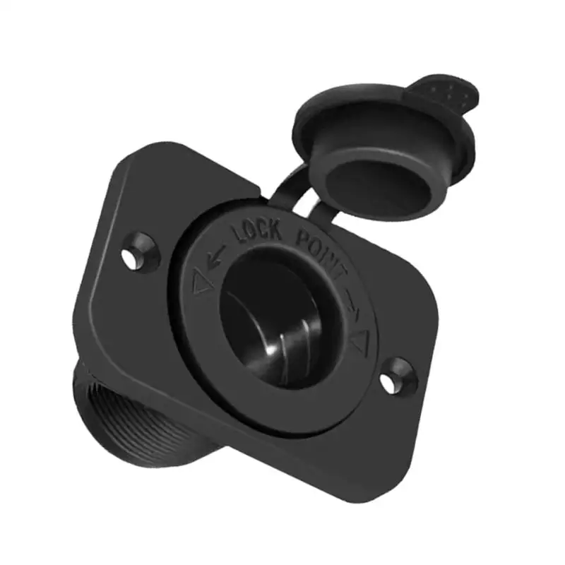 31BC Flexible Installation 50A Suitable Adapter to Cigarettes & USB Socket ABS for Easy Setups in VehiclE