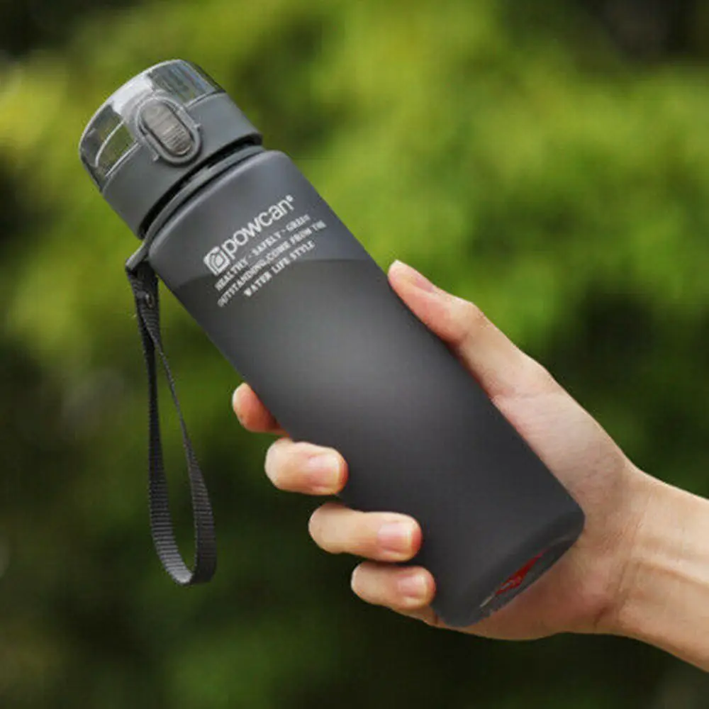 Sport Water Bottle Leakproof Outdoor Bike Drinking Water Bottle Cup Kids BPA Free School Bottles Camping 560ML 400ML