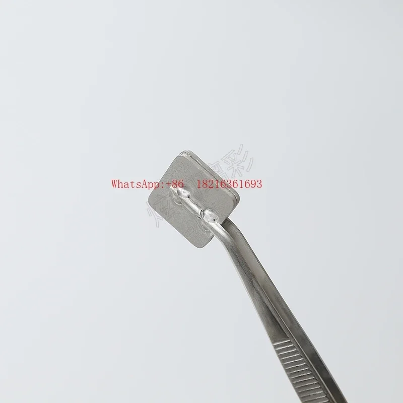 2006GOOD Burnt Glass Forceps Shaping Tool Straight Shank Curved V Clip Handmade DIY