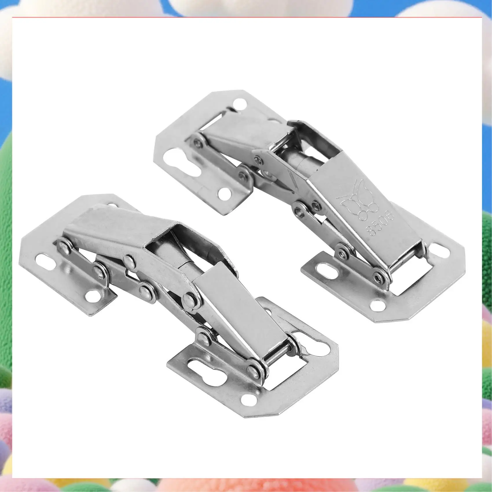 

4Pcs Soft Close Kitchen Cupboard Cabinet Wardrobe 90Degree Door Hinges & Screws-AS97