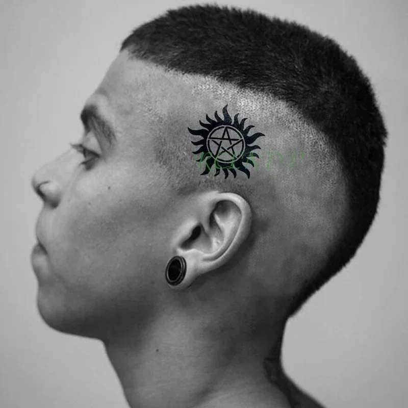 Waterproof Temporary Tattoo Sticker Japan anime Supernatural Fake Tatto Flash Tatoo Tatouage Wrist Foot Hand For Men Girl Women