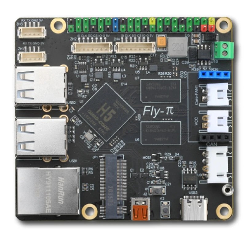 

FLY-Π V1 Board Replaces Raspberry Pi PC With Klipper & Reprap Firmware For Ender 3 Voron Vzbot V-Core 3