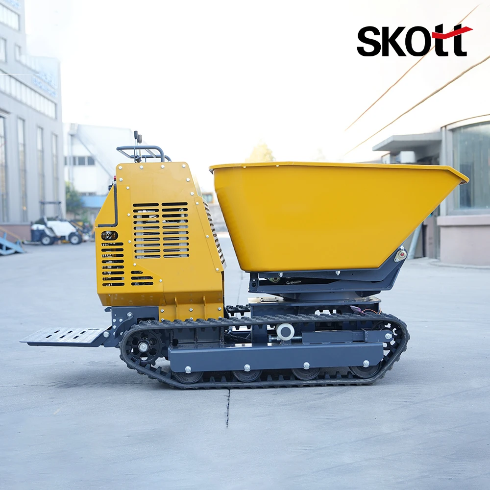Customized Mini Dumper 500-800KG, CE Certified | Global Fast Shipping | 4WD Off-Road Dump Truck for Construction & Farm Use