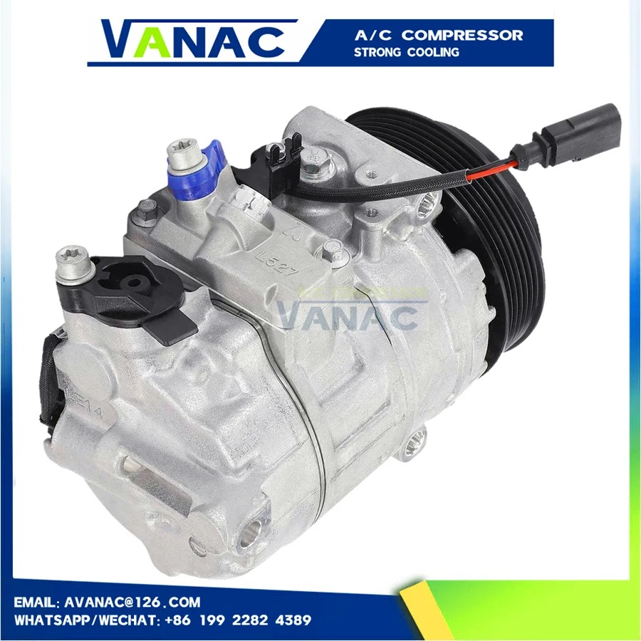 7SEU17C A/C AC Compressor For Porsche 911 Targa Cayman Boxster Spyder 9A112601102 9A112601105 9A112601104 21000303