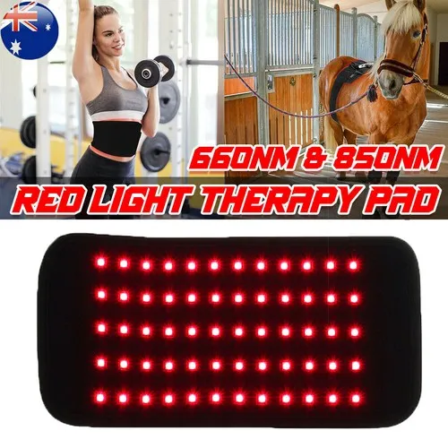 

Polyester Fabrics 660nm&850nm LEDs Red Light Therapy Pad Waist Back Knees Hands Feet Relieve Fatigue Massage Relax Deep Therapy