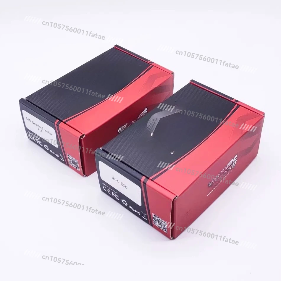 550 Brushed Motor 21T27T35T Motor 80A ESC Climbing Power Set SCX10 TRX-4