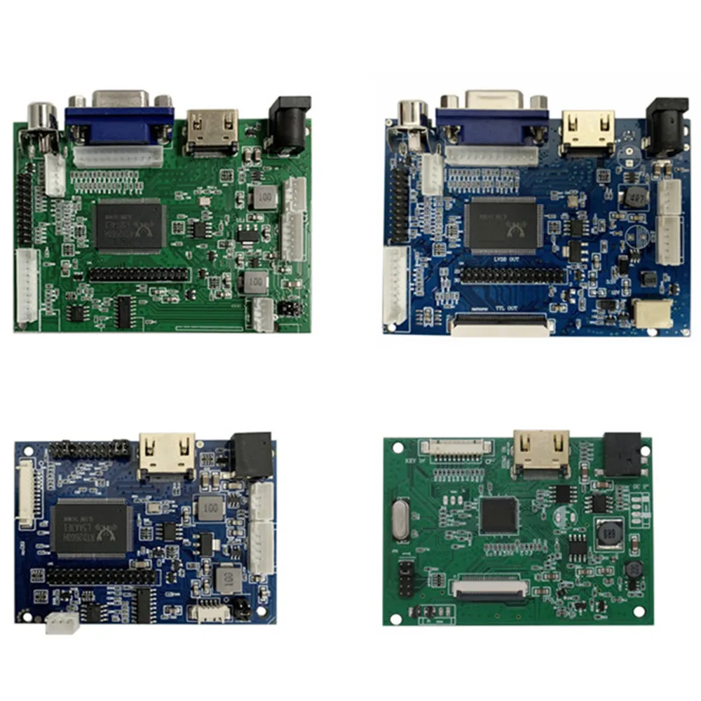 Wysoce kompatybilny uniwersalny wyświetlacz TFT TN IPS LCD kompatybilny z HDMI VGA AV płyta sterowania sterownikiem 30Pin/40Pin LVDS EDP TTL