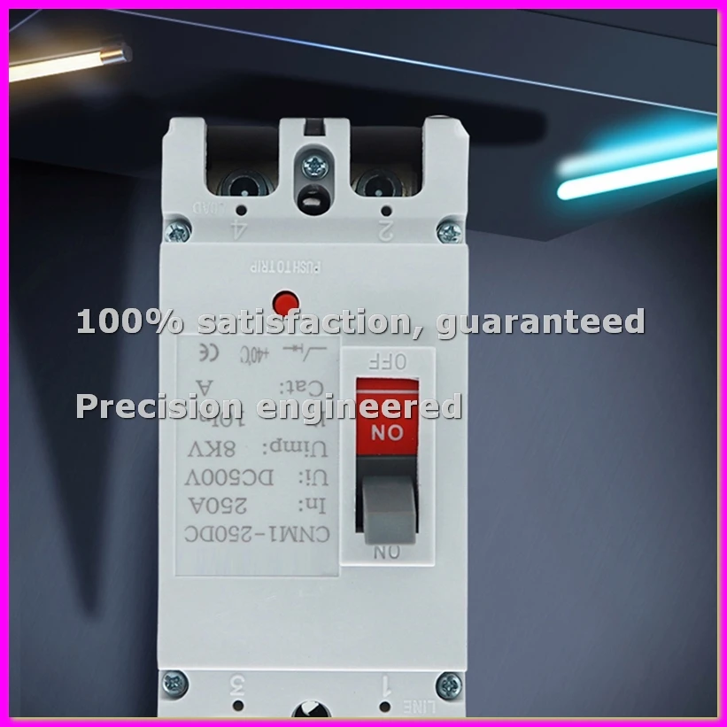 2P DC 500V DC Solar Molded Case Circuit Breaker Overload Protection Switch Protector for Solar Photovoltaic PV 250A-ABVK