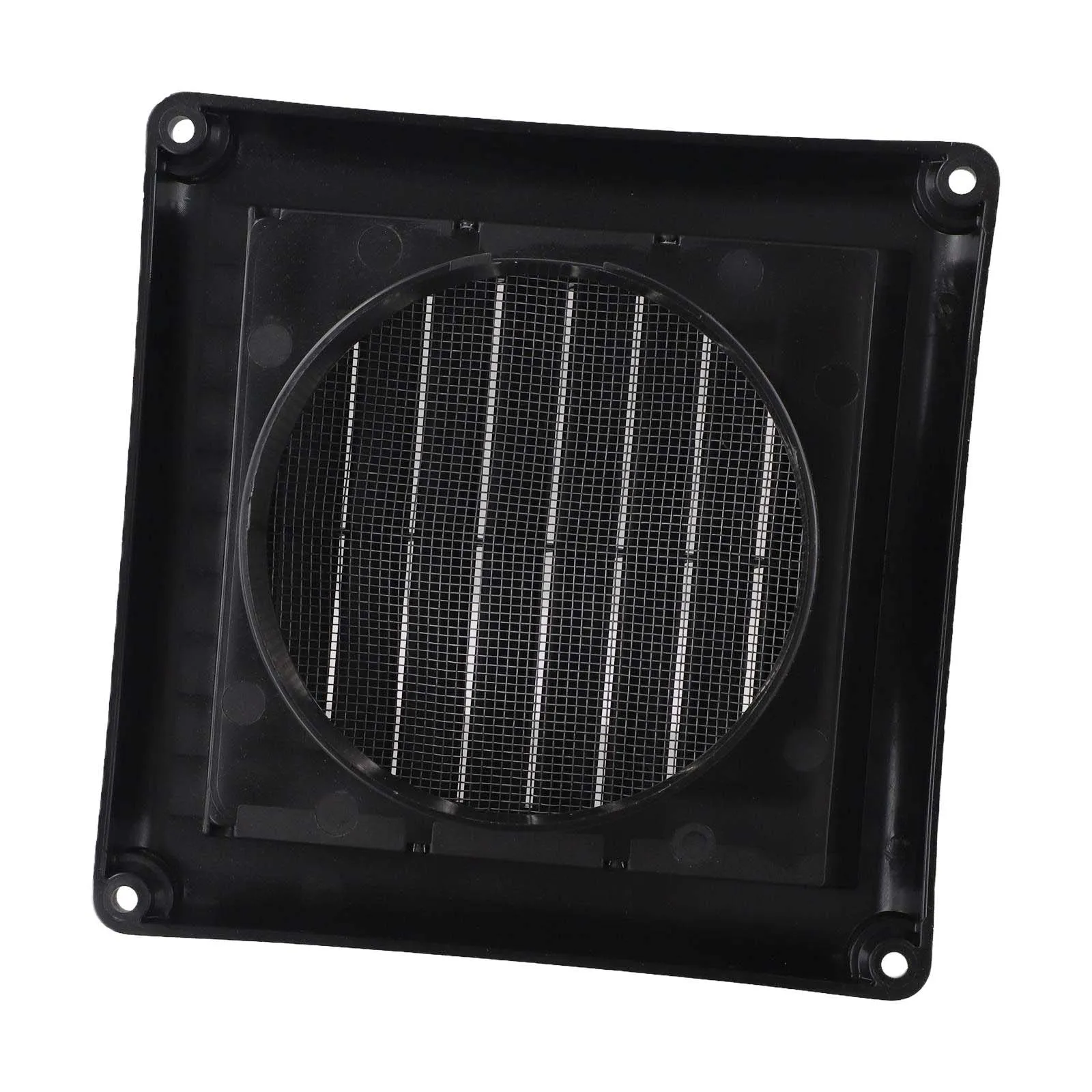 

Airflow Control 4 Inches Black Plastic Vent Long-lasting Construction Versatile Installation Comfortable Living Space