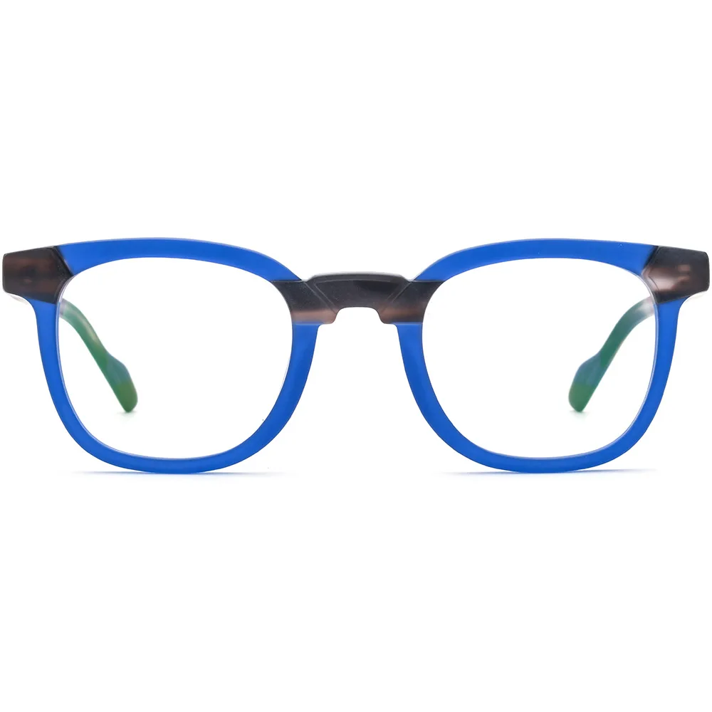 

Color Spelling Woman's Eyeglasses With Optical Prescription Glasses Square Eyewear Acetate Glasses Frame Sunglasses Men's Lenses